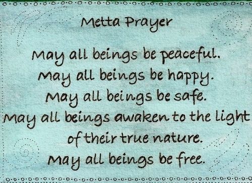 a metta prayer